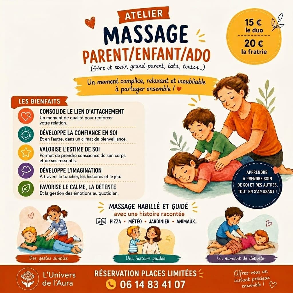 Affiche activité – Atelier parent/enfant